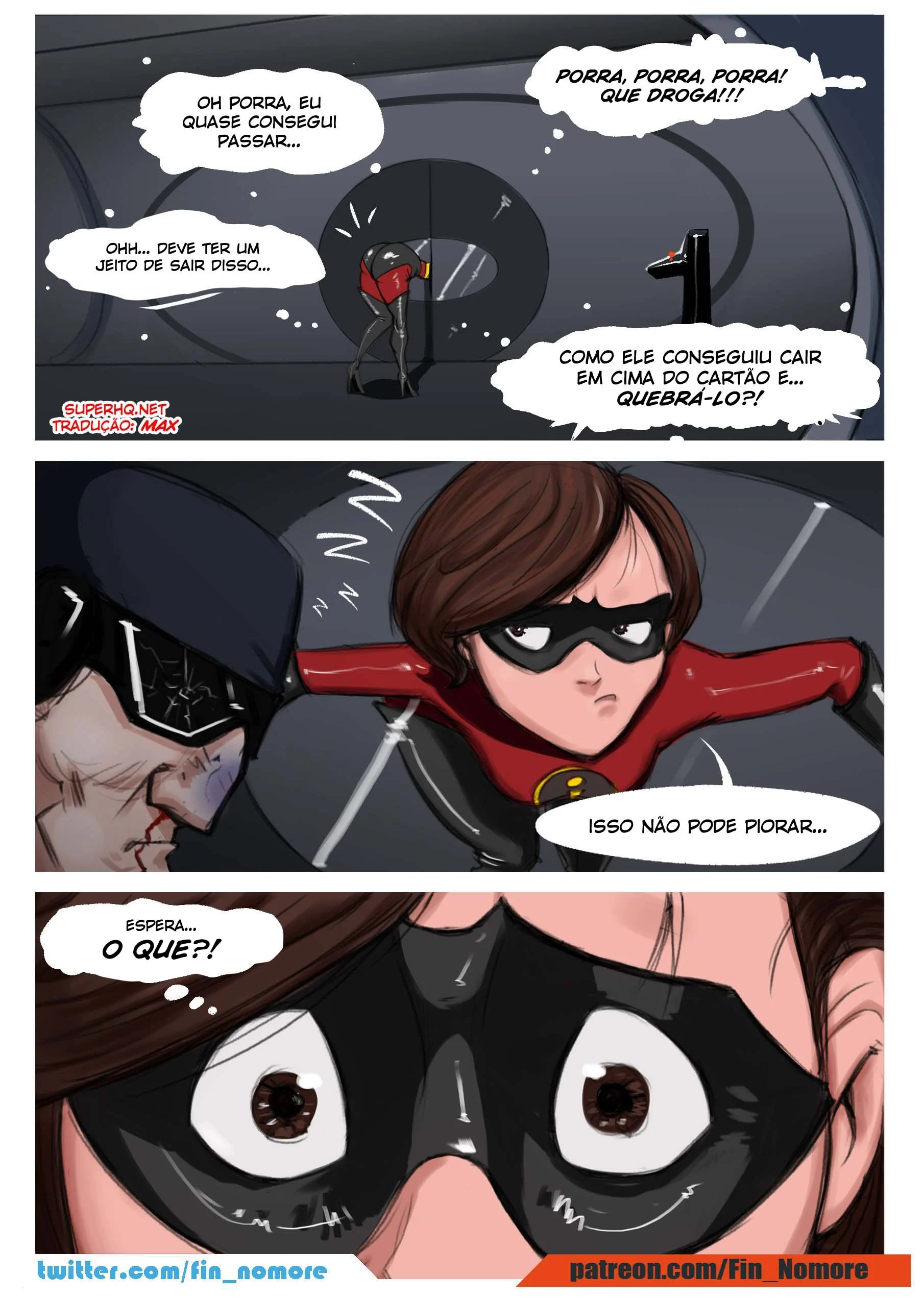 Elasticgirl Enfiada Até Perder a Elasticidade - Quadrinhos de Sexo Explícito Elasticgirl Enfiada Até Perder a Elasticidade - Quadrinhos de Sexo Explícito