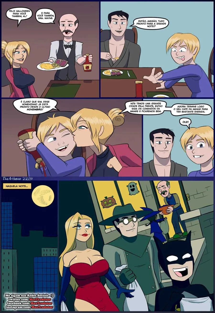 Batman Enfrentando Fetiches Proibidos em HQ Erótica Explícita