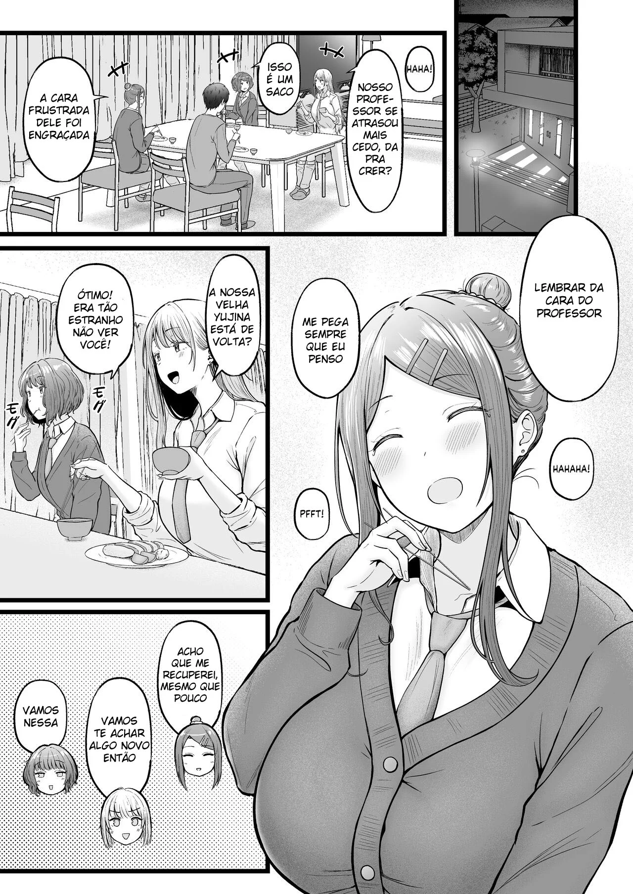 Brasileiro Dominado Gostoso por Colegundas Safadas no Prédio