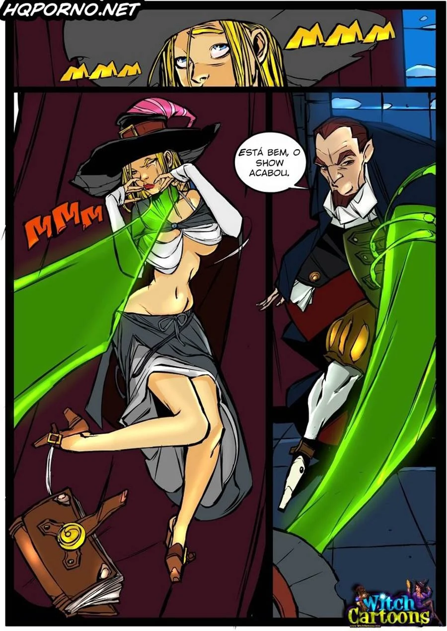 Magia Proibida: A Bruxa sendo Dominada com Força Bruta Magia Proibida: A Bruxa sendo Dominada com Força Bruta