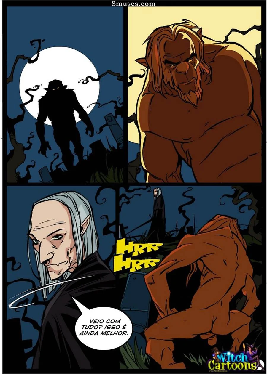 Bruxa Tarada Em Suruba com Lobisomem - HQ Erótica Explícita Bruxa Tarada Em Suruba com Lobisomem - HQ Erótica Explícita