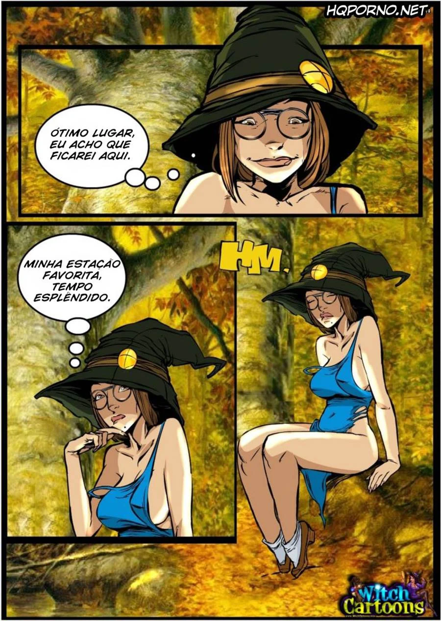 Witch e o Bárbaro Selvagem: Orgia Brutal nos Quadrinhos Eróticos