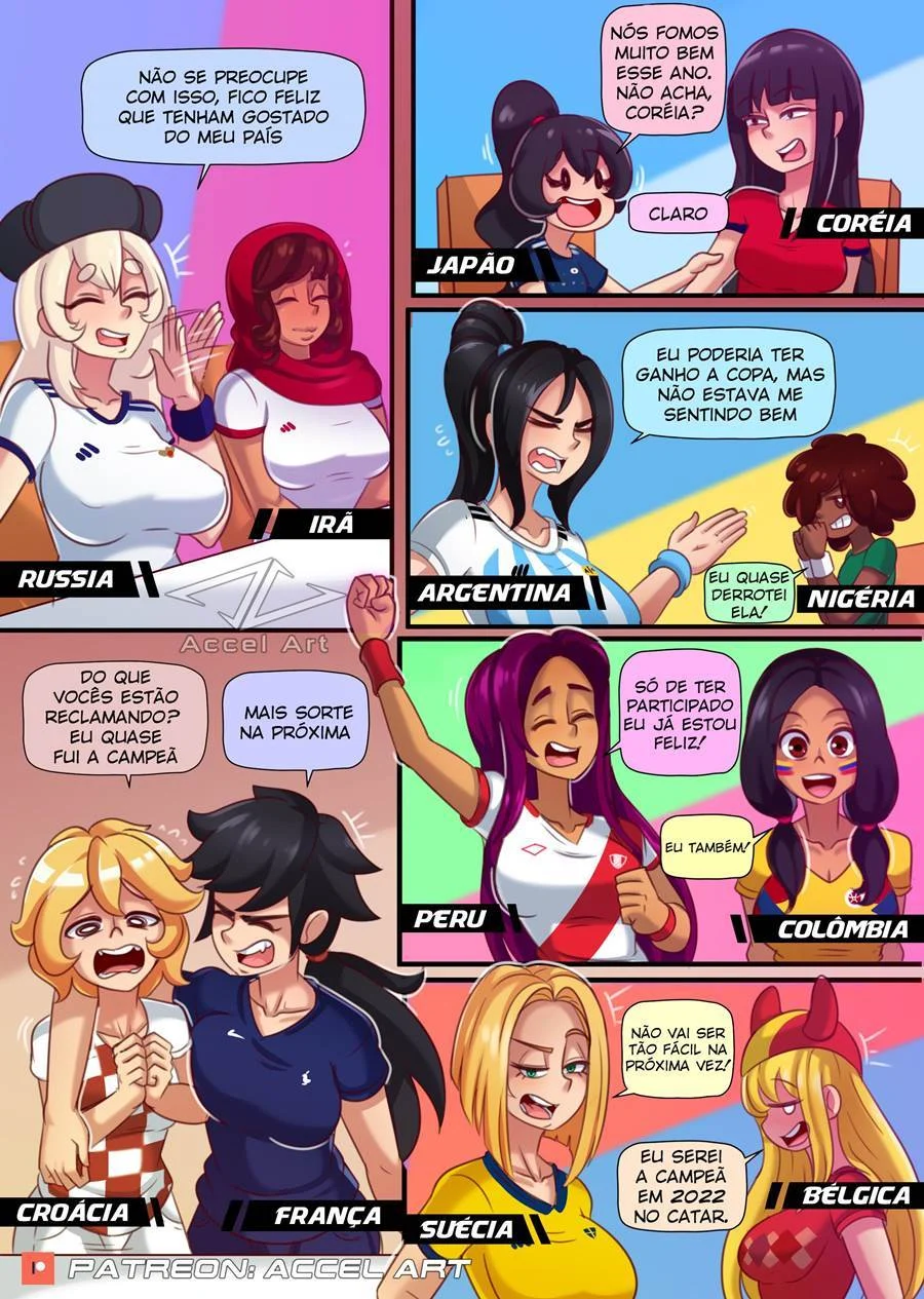 Garotas da Copa em Ação: Sexo Explícito nos Quadrinhos Proibidos Garotas da Copa em Ação: Sexo Explícito nos Quadrinhos Proibidos
