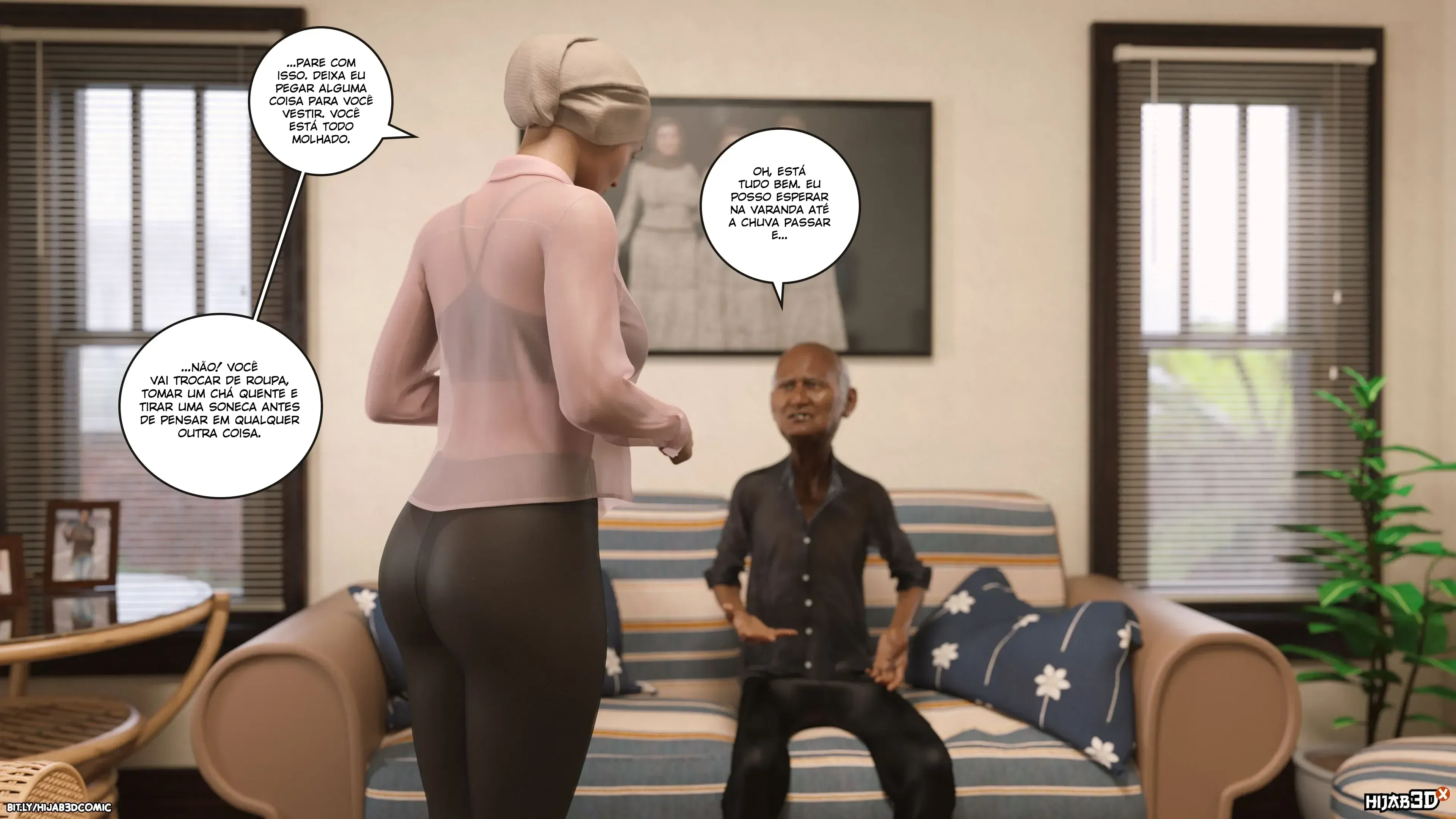 MASSAGEM PROIBIDA: A Suruba Explícita em HQ 3D que Vai Te Deixar Sem Controle