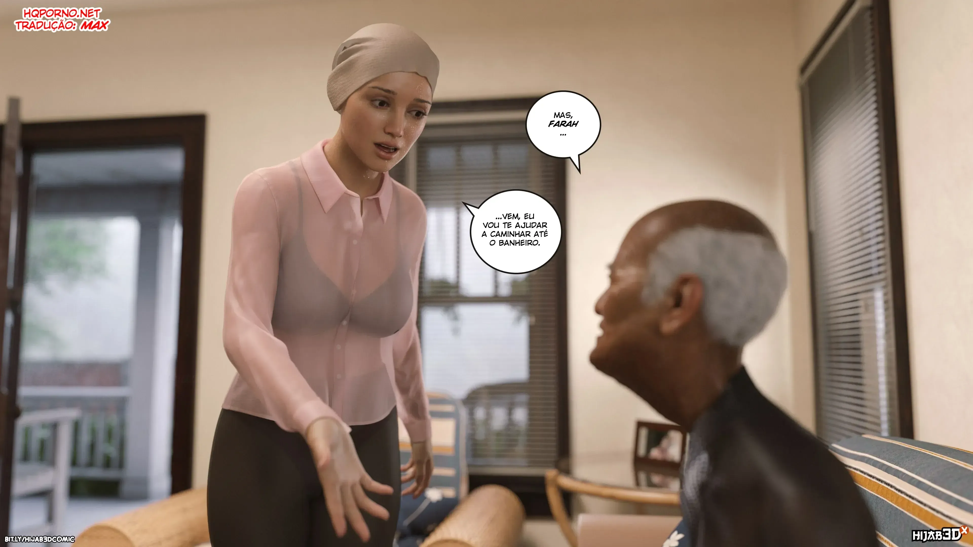 MASSAGEM PROIBIDA: A Suruba Explícita em HQ 3D que Vai Te Deixar Sem Controle