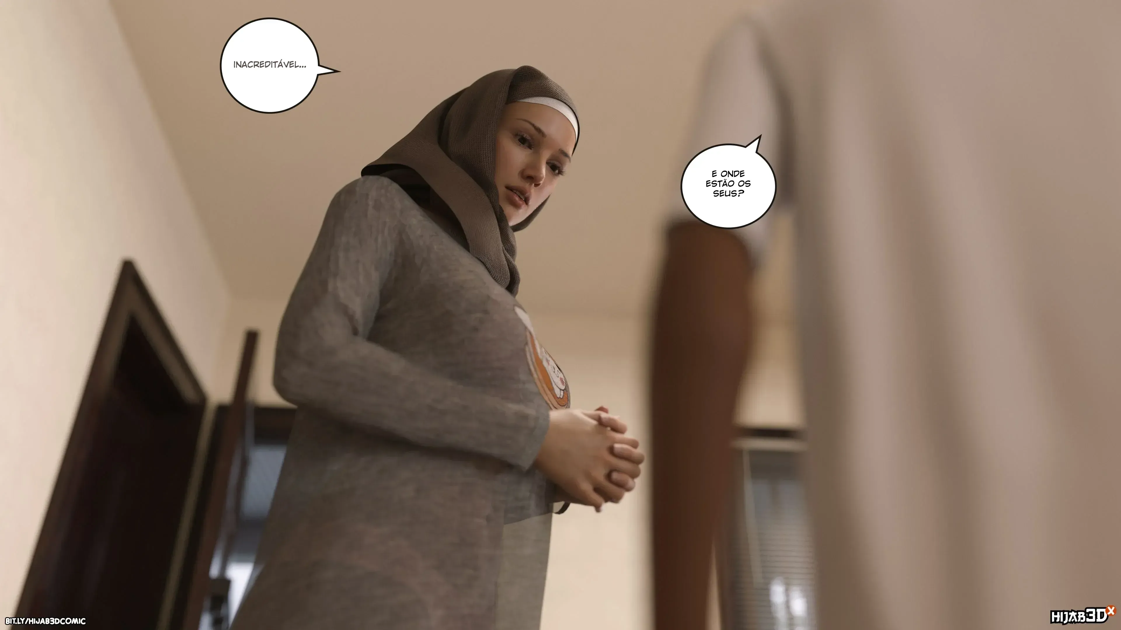 MASSAGEM PROIBIDA: A Suruba Explícita em HQ 3D que Vai Te Deixar Sem Controle