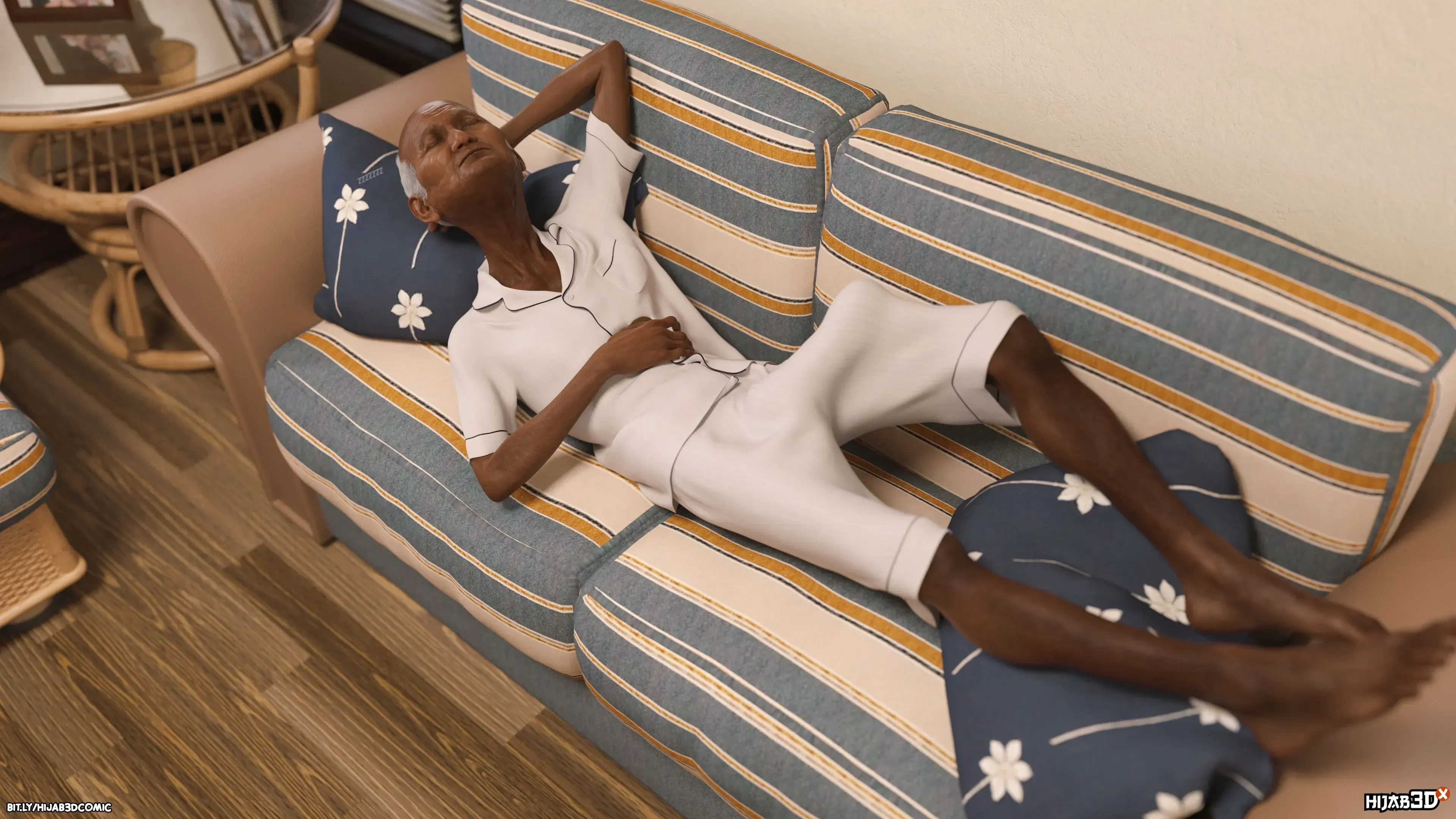 MASSAGEM PROIBIDA: A Suruba Explícita em HQ 3D que Vai Te Deixar Sem Controle