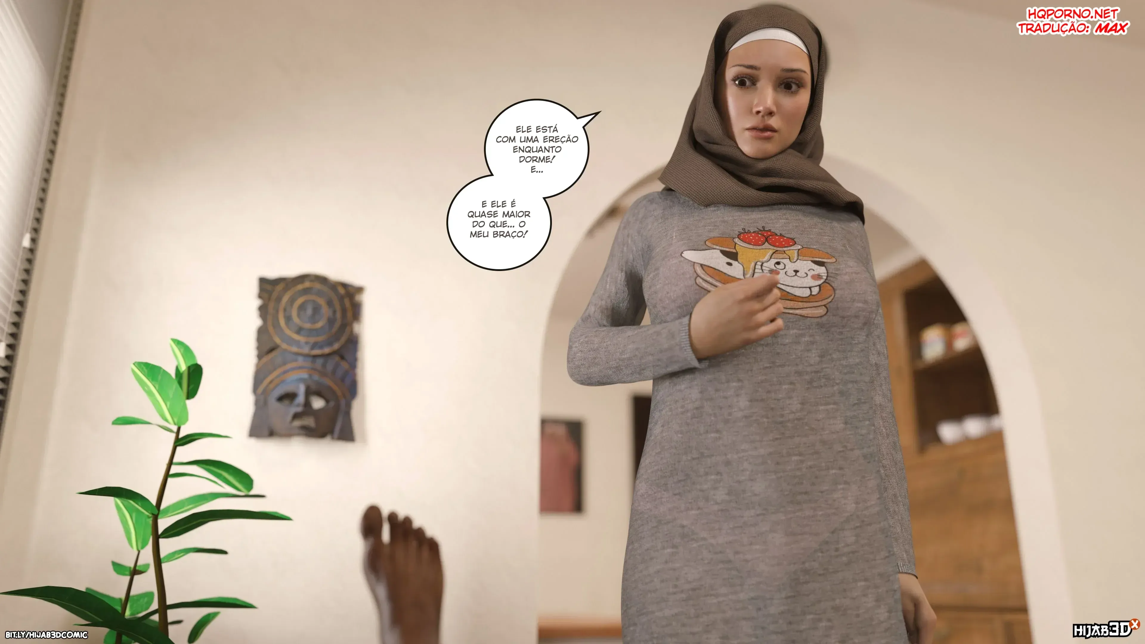 MASSAGEM PROIBIDA: A Suruba Explícita em HQ 3D que Vai Te Deixar Sem Controle