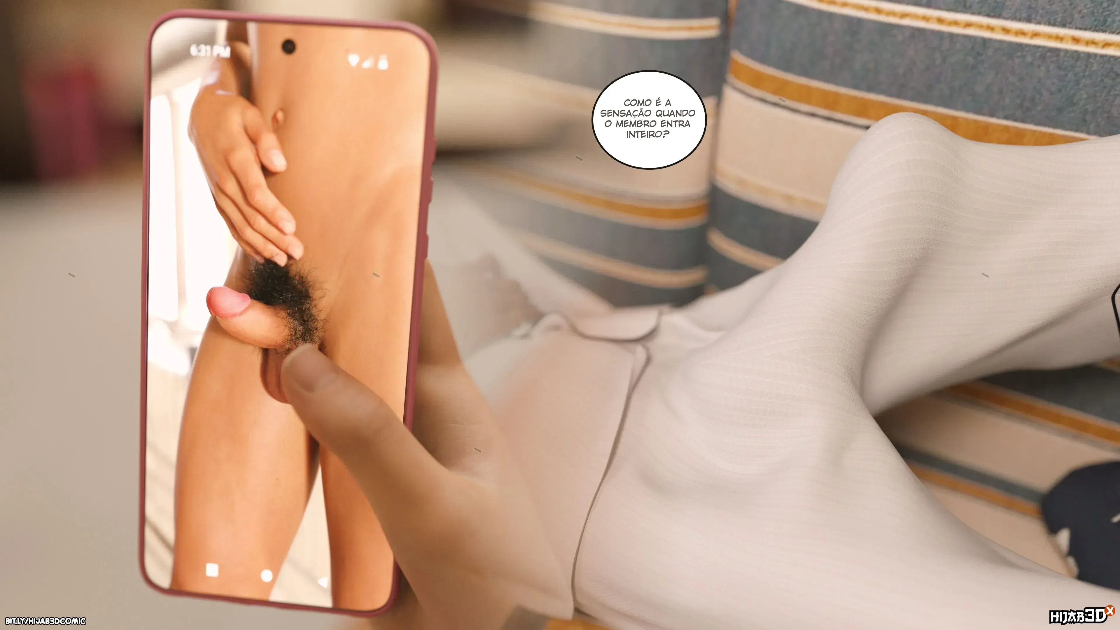 MASSAGEM PROIBIDA: A Suruba Explícita em HQ 3D que Vai Te Deixar Sem Controle