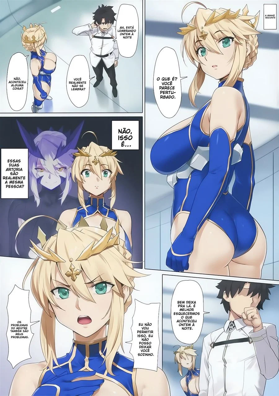 Safada Garota Fate Em Quadrinhos: Sexo Quente no Grand Order