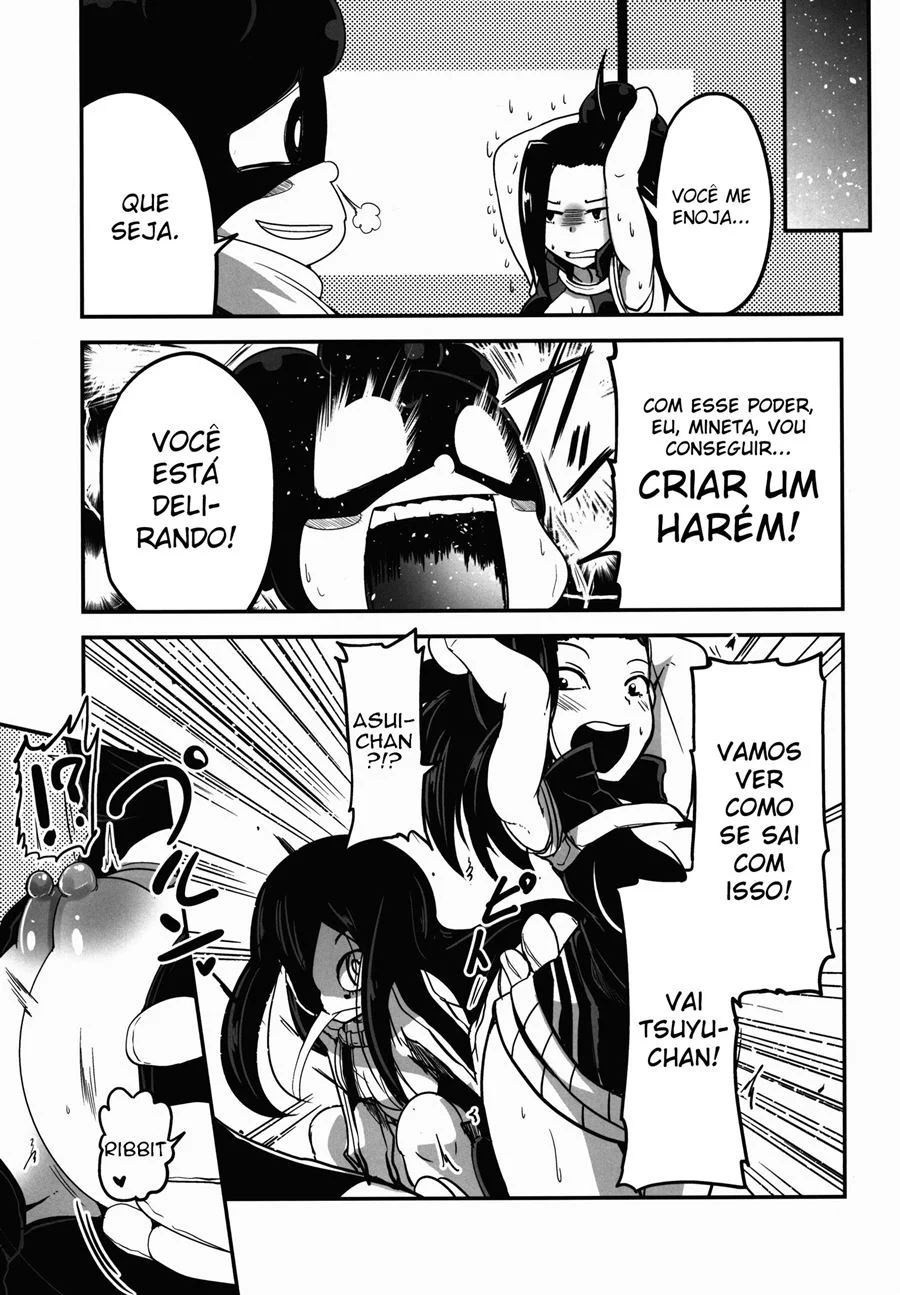 Peitudas e KeroKero: Sexo Explícito com as Heroínas do Meu Hero