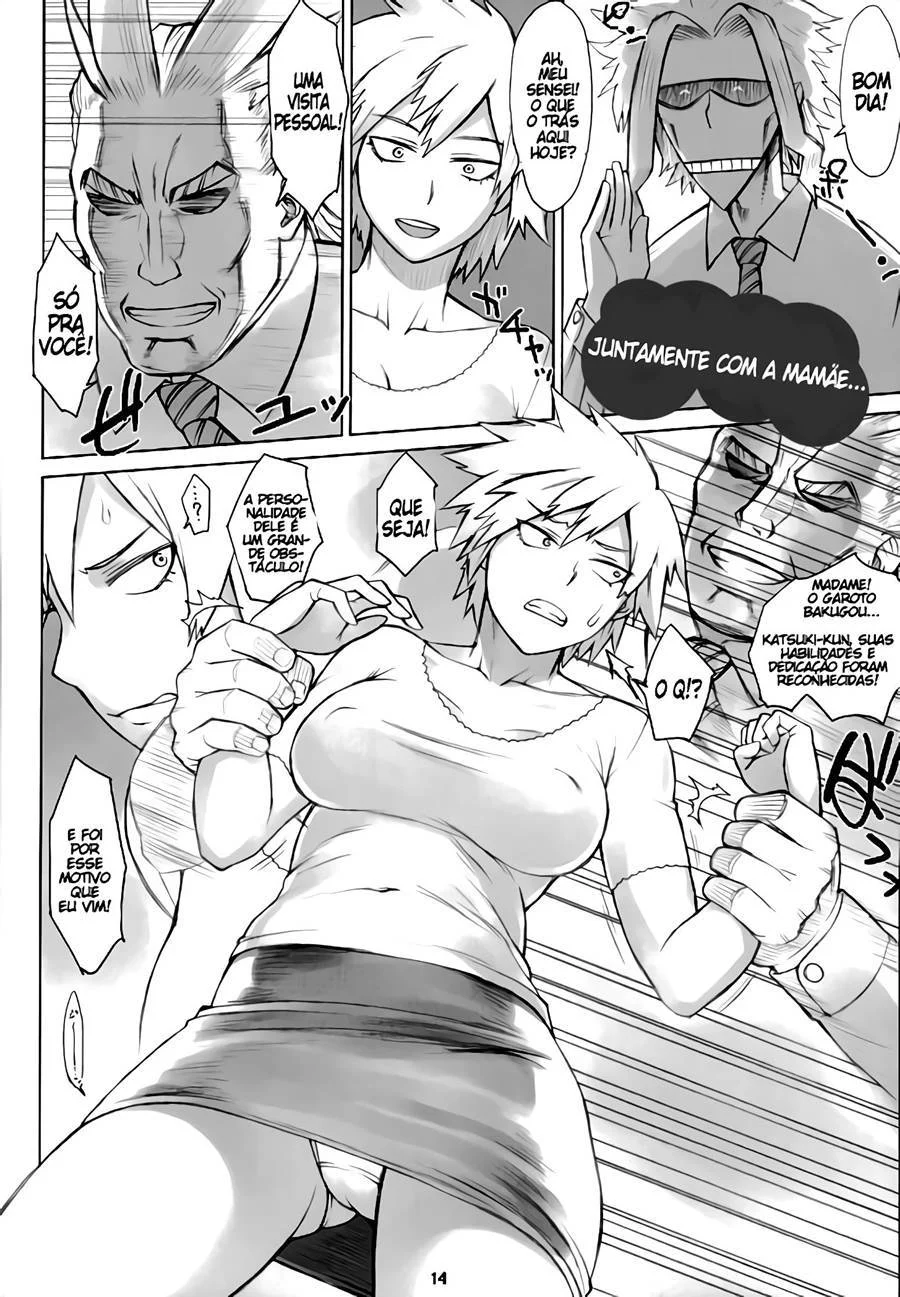 Fantasias Obscenas com Yaoyorozu: Sexo Explícito em Quadrinhos de Boku no Hero