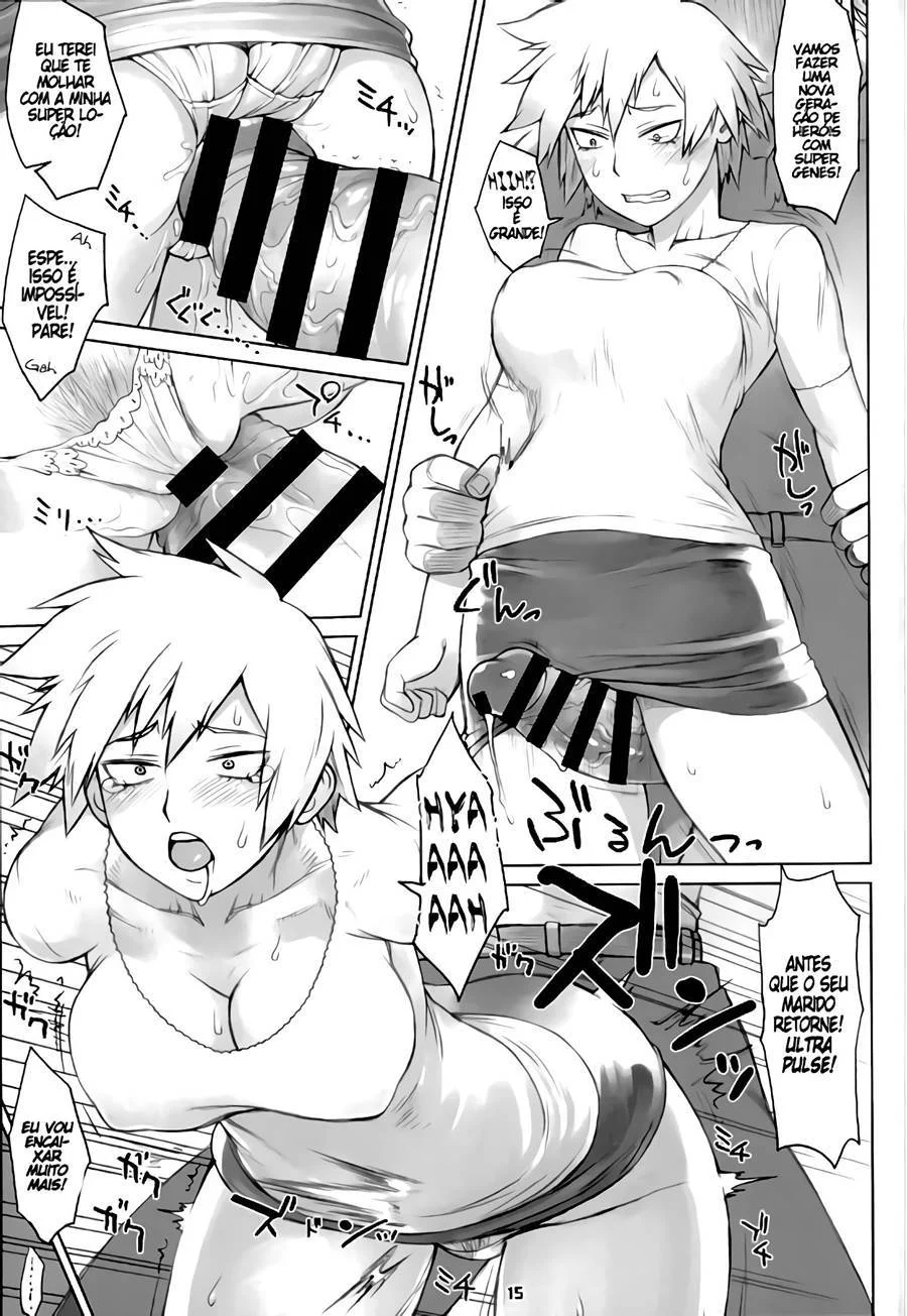 Fantasias Obscenas com Yaoyorozu: Sexo Explícito em Quadrinhos de Boku no Hero