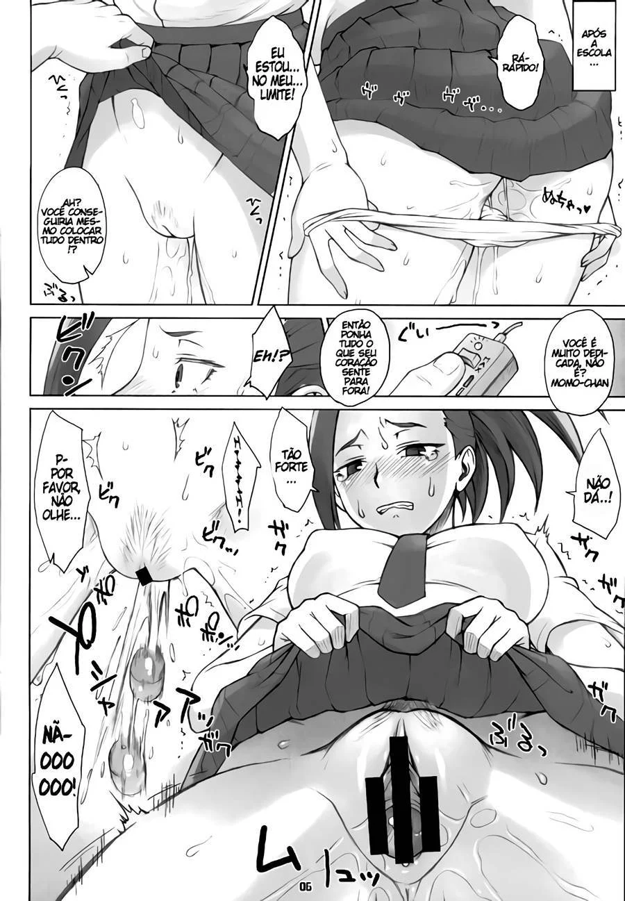 Fantasias Obscenas com Yaoyorozu: Sexo Explícito em Quadrinhos de Boku no Hero