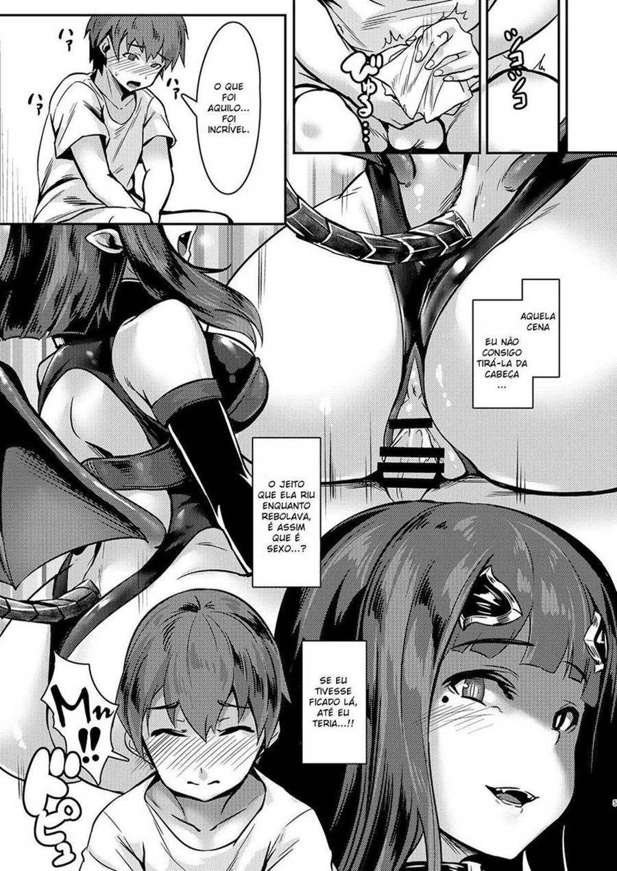 Sexo Explícito com a Succubus Mais Safada em HQ Picante