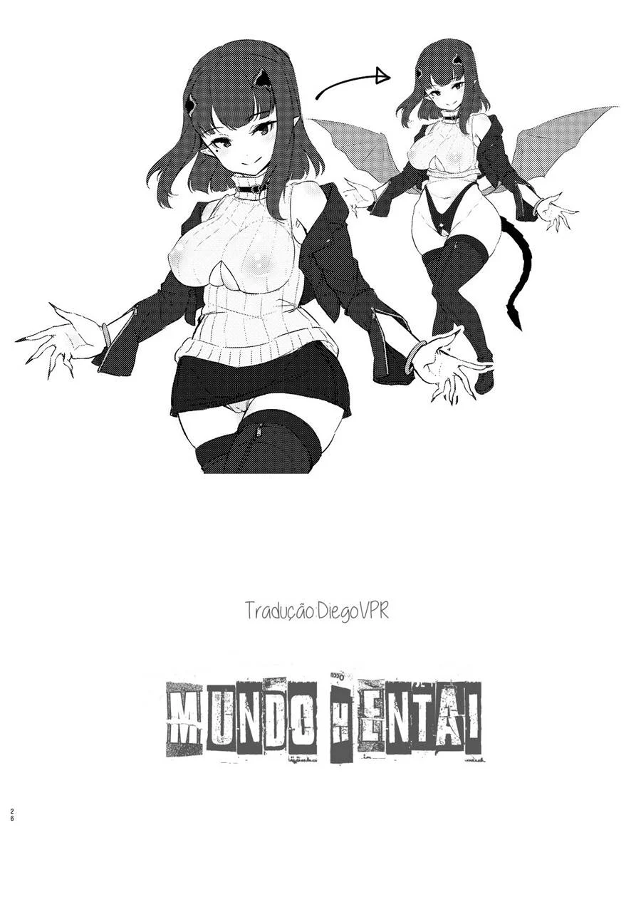 Fantasias Picantes com a Succubus Mais Safada do Inferno