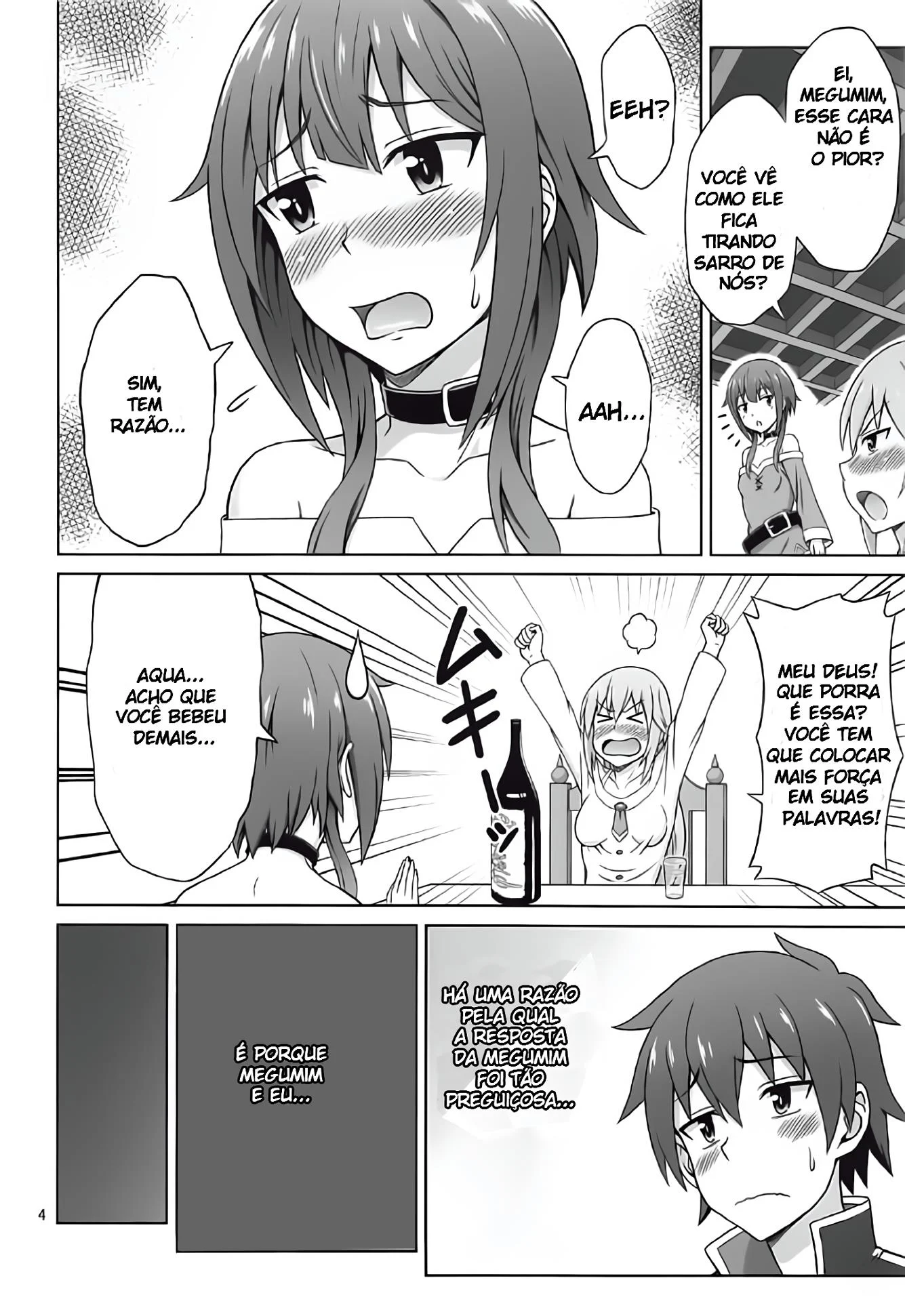 História Explícita de Noites Explosivas com Megumin História Explícita de Noites Explosivas com Megumin