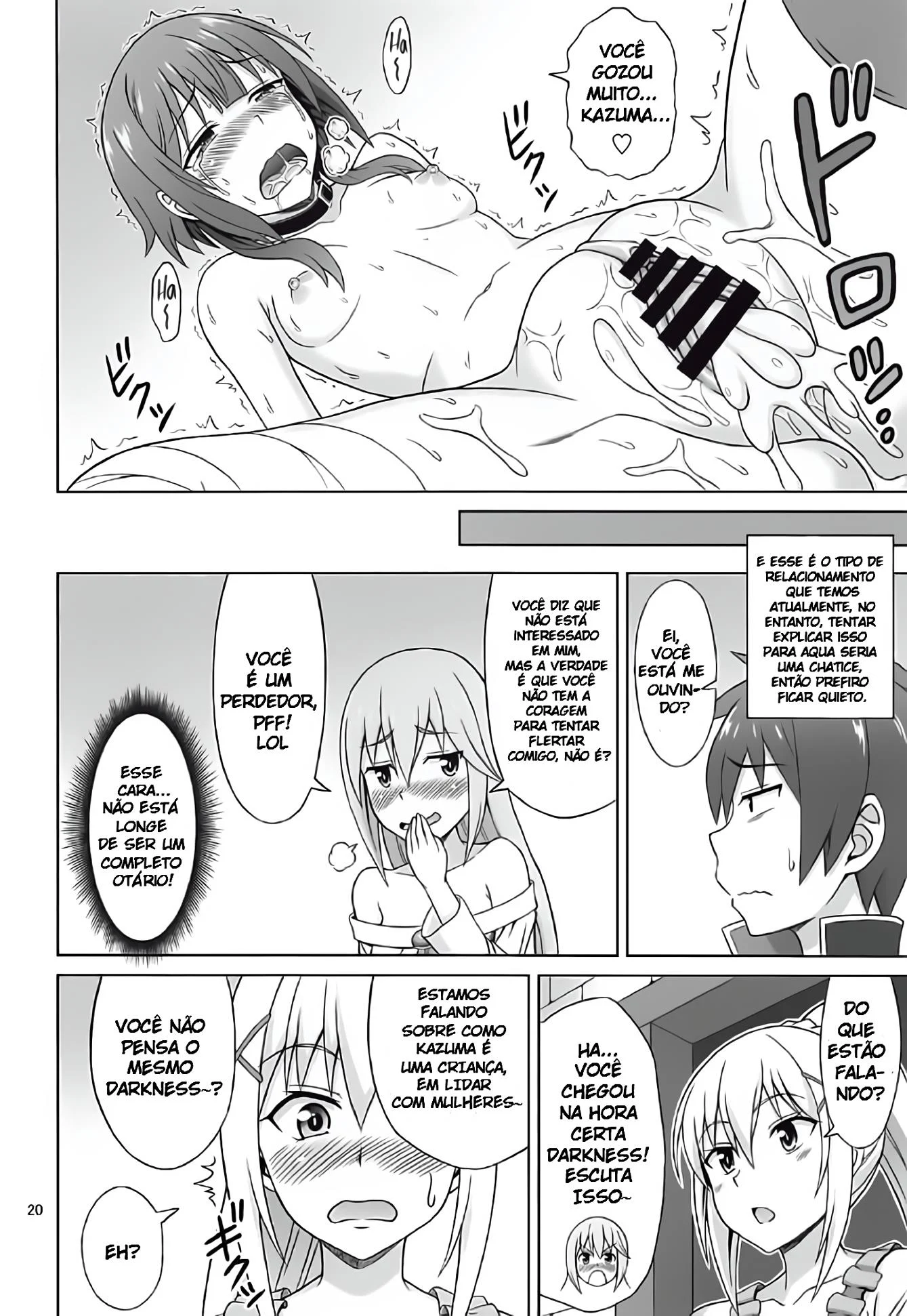 História Explícita de Noites Explosivas com Megumin História Explícita de Noites Explosivas com Megumin