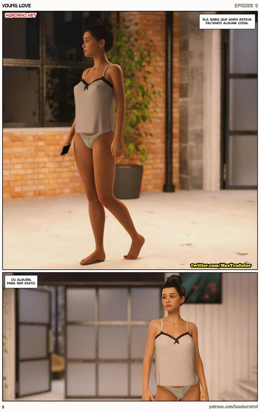 Foda Adolescente Hipnotizante - HQ 3D Explícita Que Vai Te Deixar de Pau Duro