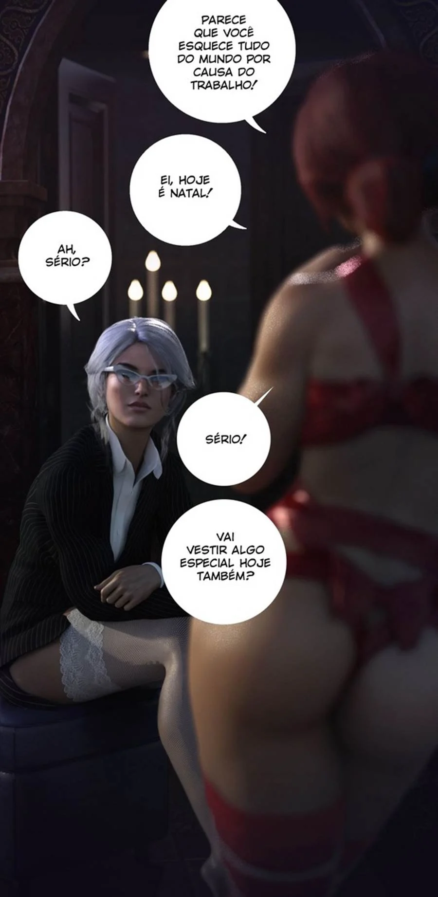 HQ Quente: Como o Som das Guizos Me Levou à Loucura Sexual! HQ Quente: Como o Som das Guizos Me Levou à Loucura Sexual!