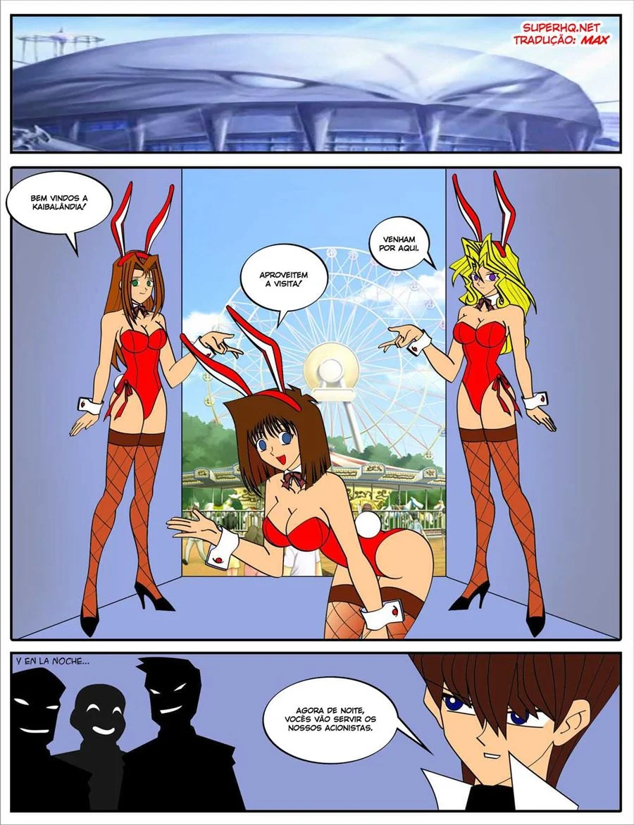 Sexo Explícito: Yu-Gi-Oh, Gostosas de Coelhinhas Servindo com Vontade