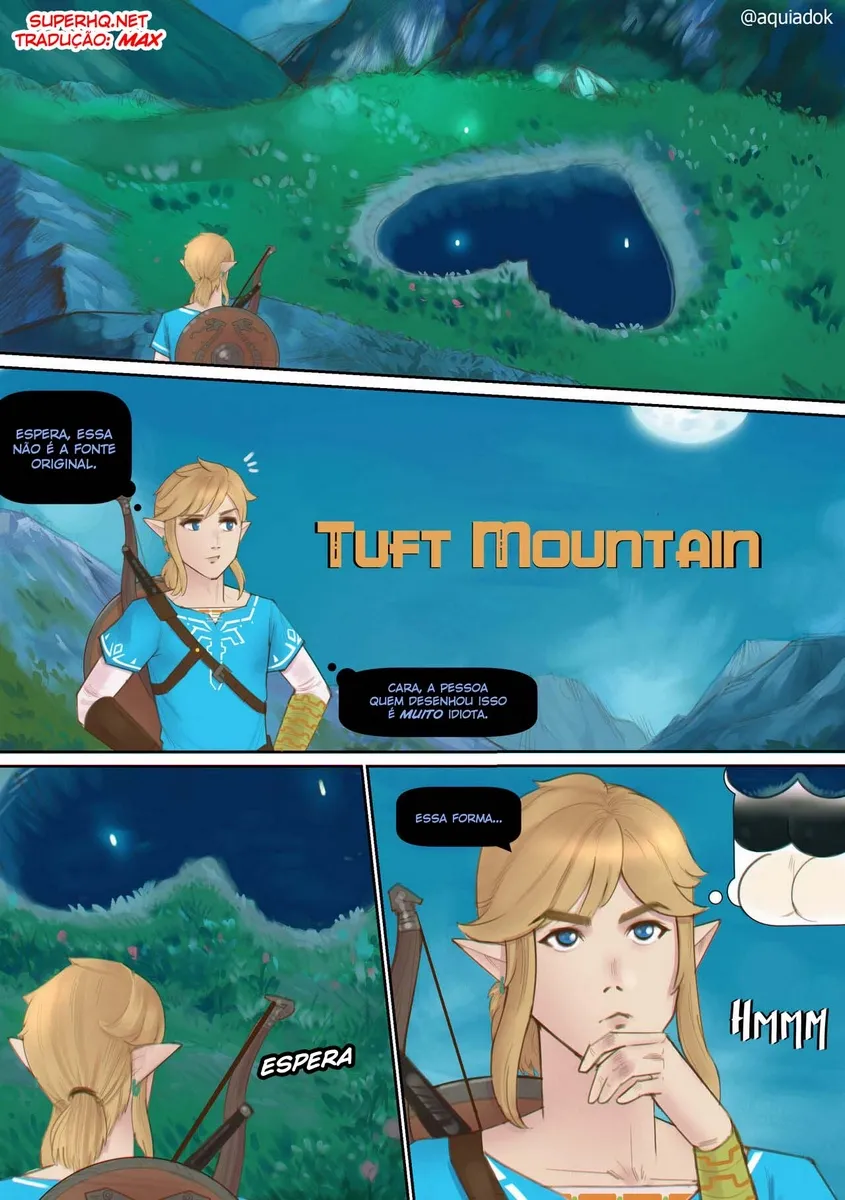 O Link e a Princesa Zelda em Cenas Picantes Explicitas de Perversão