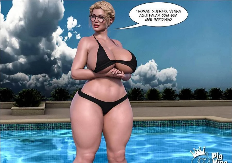 Orgias Proibidas: Família Submissa do Porco Real em HQ Erótica Hardcore