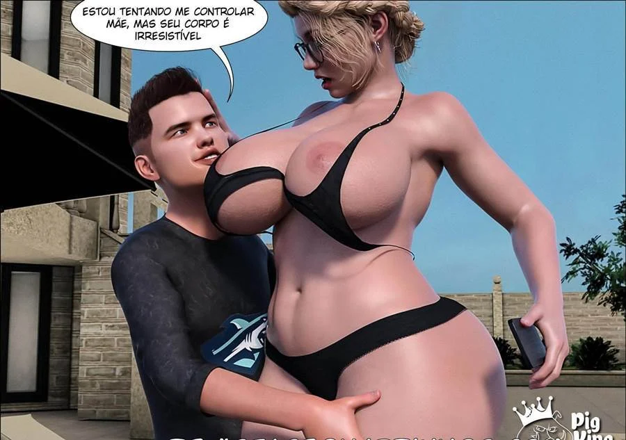 Orgias Proibidas: Família Submissa do Porco Real em HQ Erótica Hardcore
