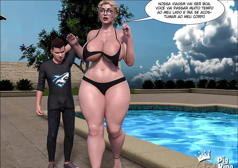 Orgias Proibidas: Família Submissa do Porco Real em HQ Erótica Hardcore