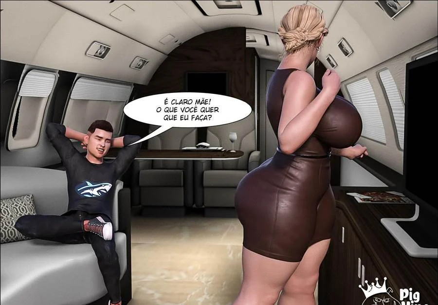 Orgias Proibidas: Família Submissa do Porco Real em HQ Erótica Hardcore