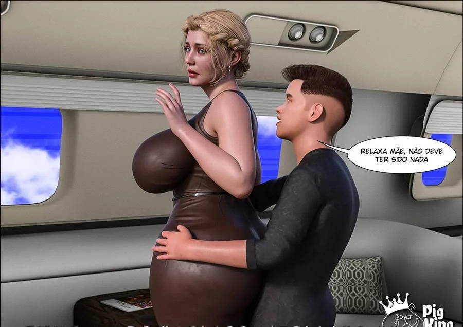 Orgias Proibidas: Família Submissa do Porco Real em HQ Erótica Hardcore