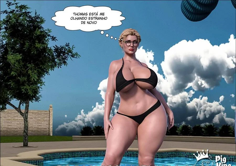 Orgias Proibidas: Família Submissa do Porco Real em HQ Erótica Hardcore