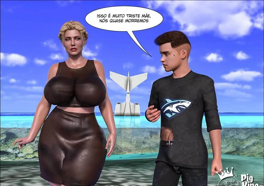 Orgias Proibidas: Família Submissa do Porco Real em HQ Erótica Hardcore