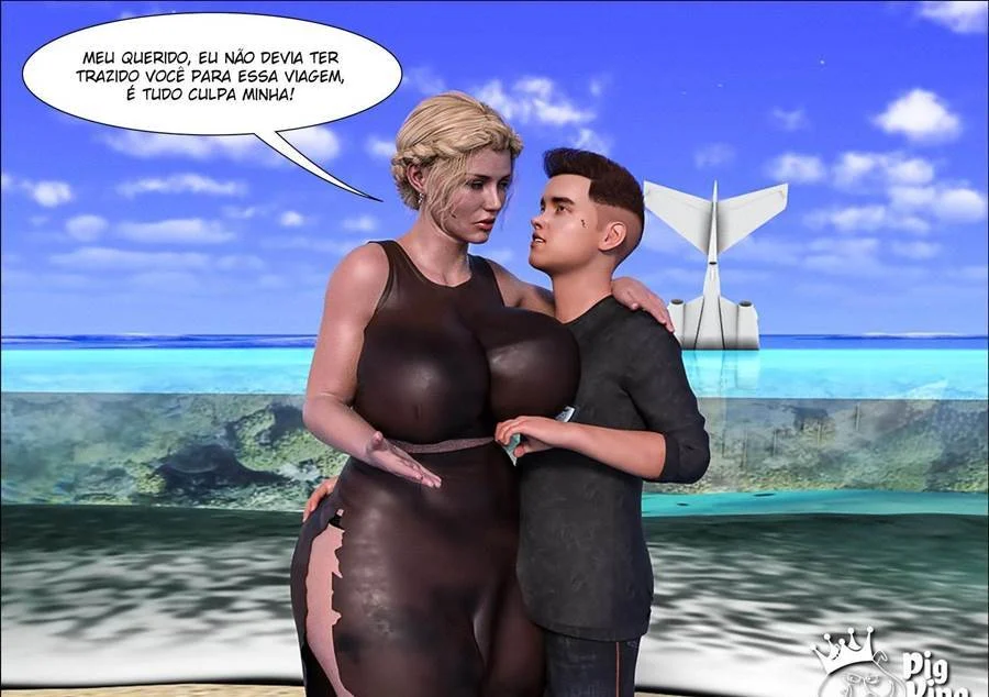 Orgias Proibidas: Família Submissa do Porco Real em HQ Erótica Hardcore