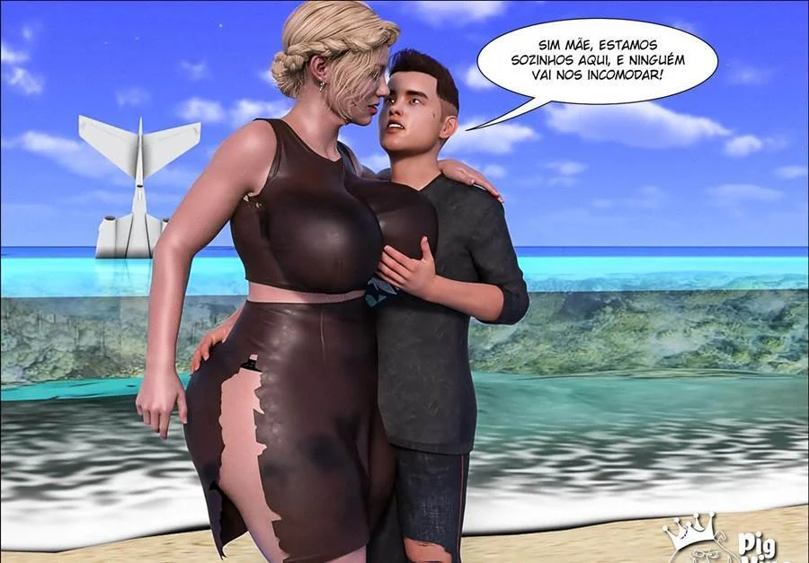 Orgias Proibidas: Família Submissa do Porco Real em HQ Erótica Hardcore