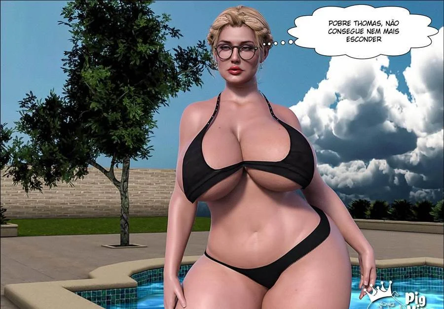 Orgias Proibidas: Família Submissa do Porco Real em HQ Erótica Hardcore