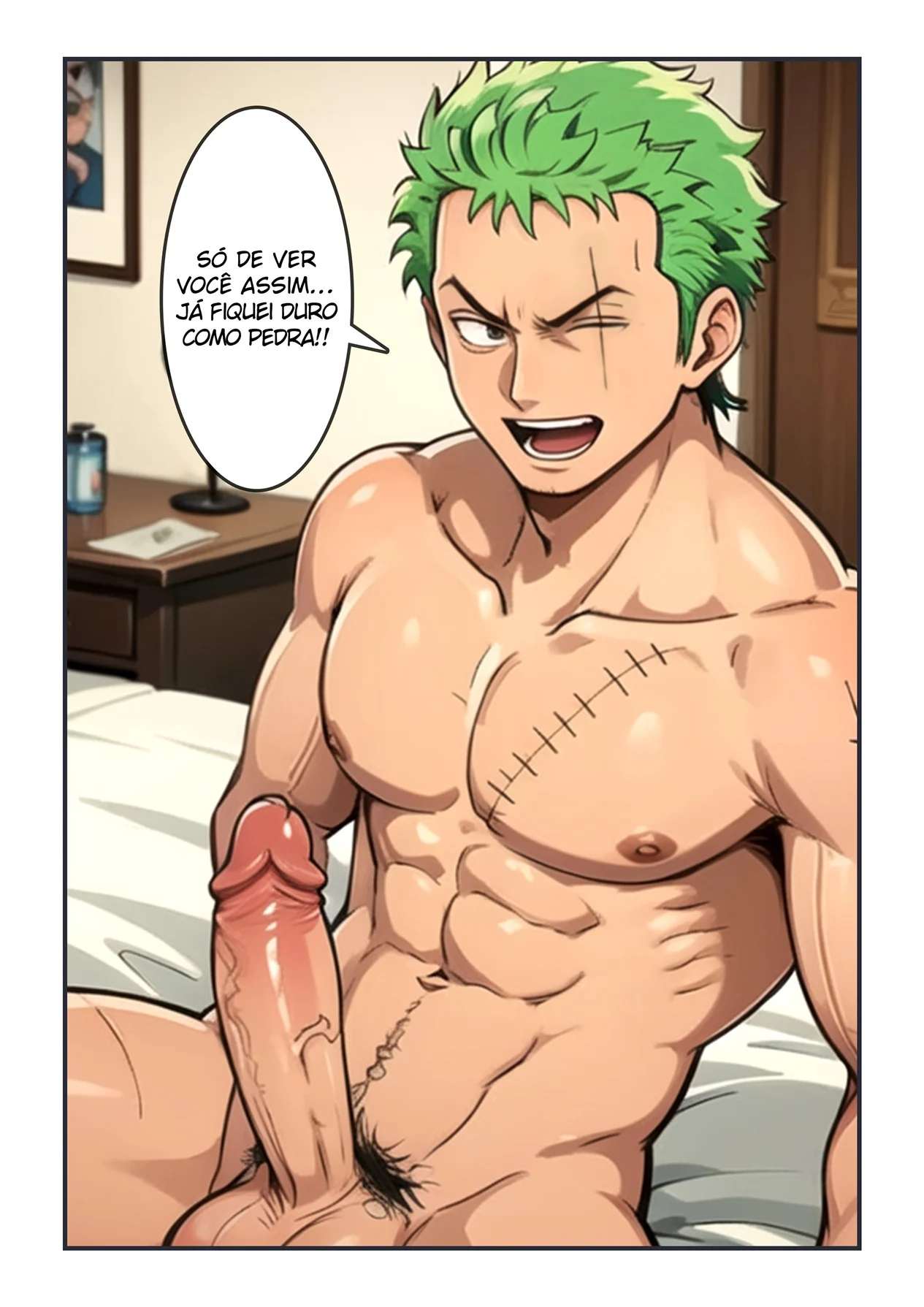 Zoro e Robin: Quadrinhos Eróticos Explícitos de One Piece