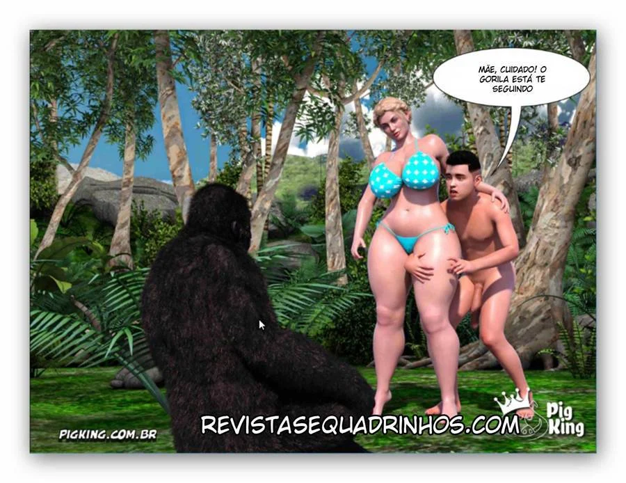 Perdi a Família 12: Sexo Explícito em 3D nos Quadrinhos Eróticos