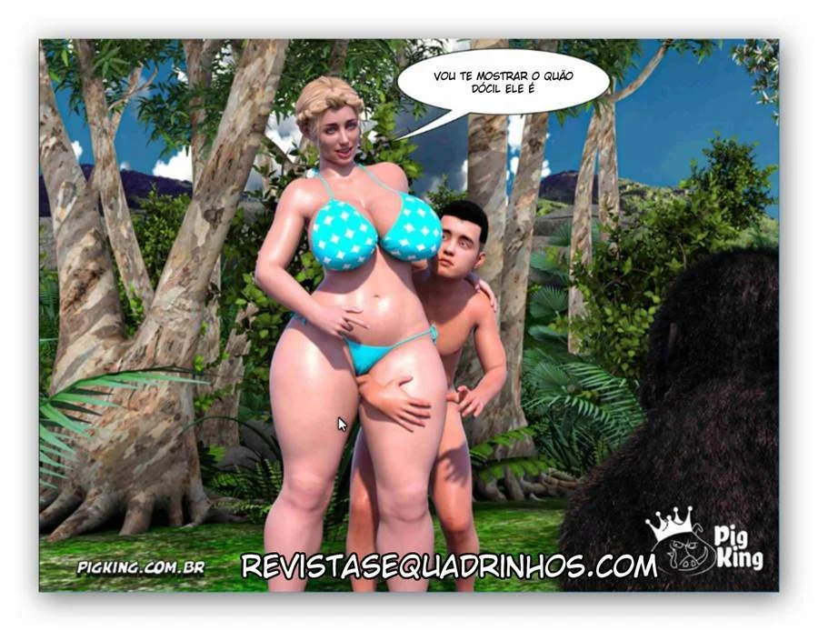 Perdi a Família 12: Sexo Explícito em 3D nos Quadrinhos Eróticos