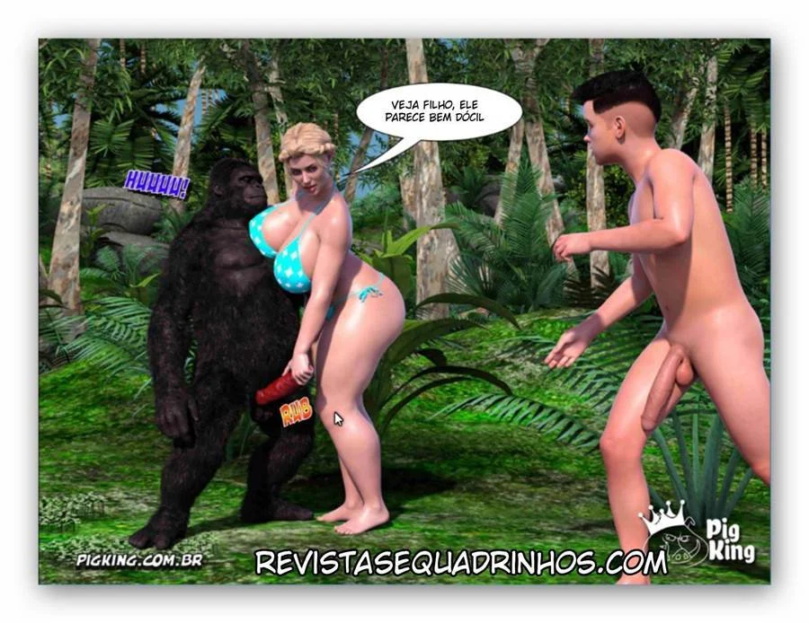 Perdi a Família 12: Sexo Explícito em 3D nos Quadrinhos Eróticos