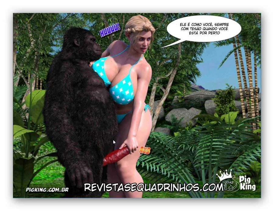 Perdi a Família 12: Sexo Explícito em 3D nos Quadrinhos Eróticos