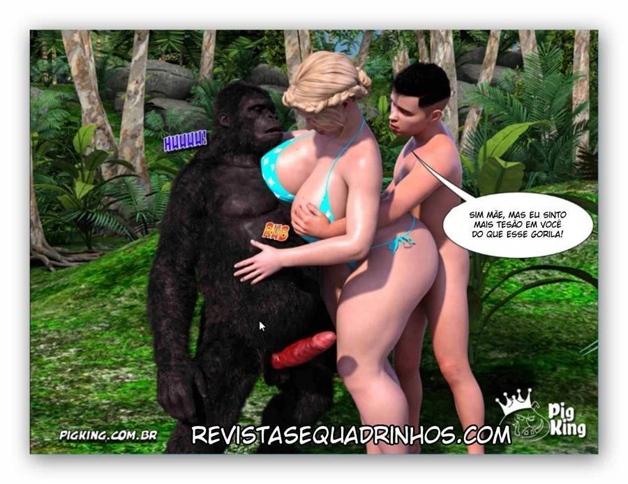 Perdi a Família 12: Sexo Explícito em 3D nos Quadrinhos Eróticos