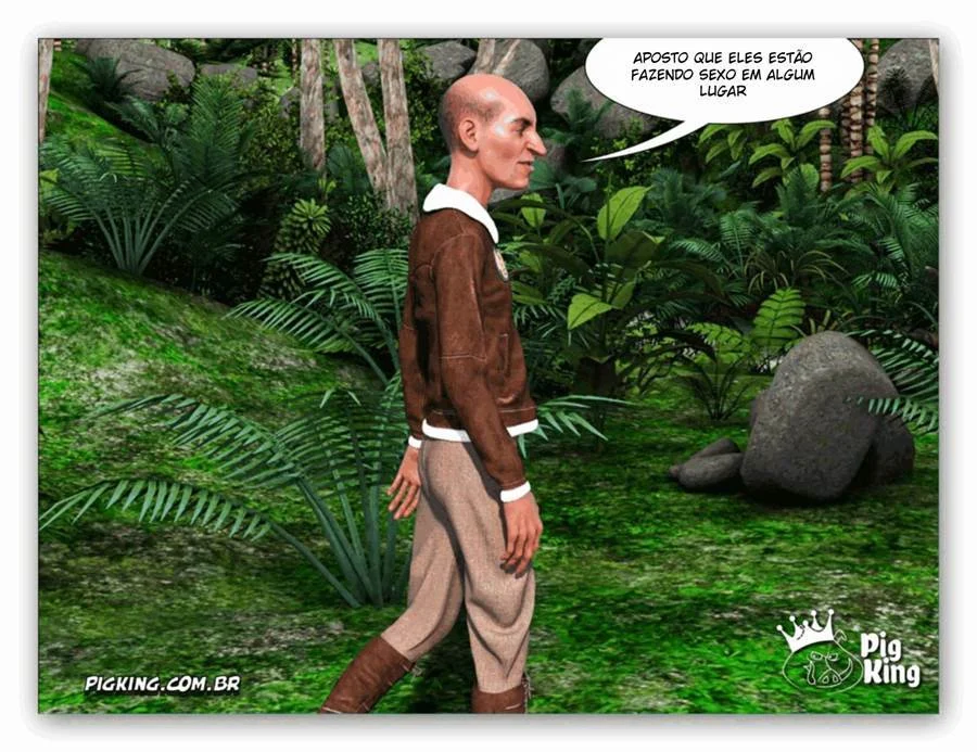 Inferno Proibido: Família em Orgia 3D Desenfreada