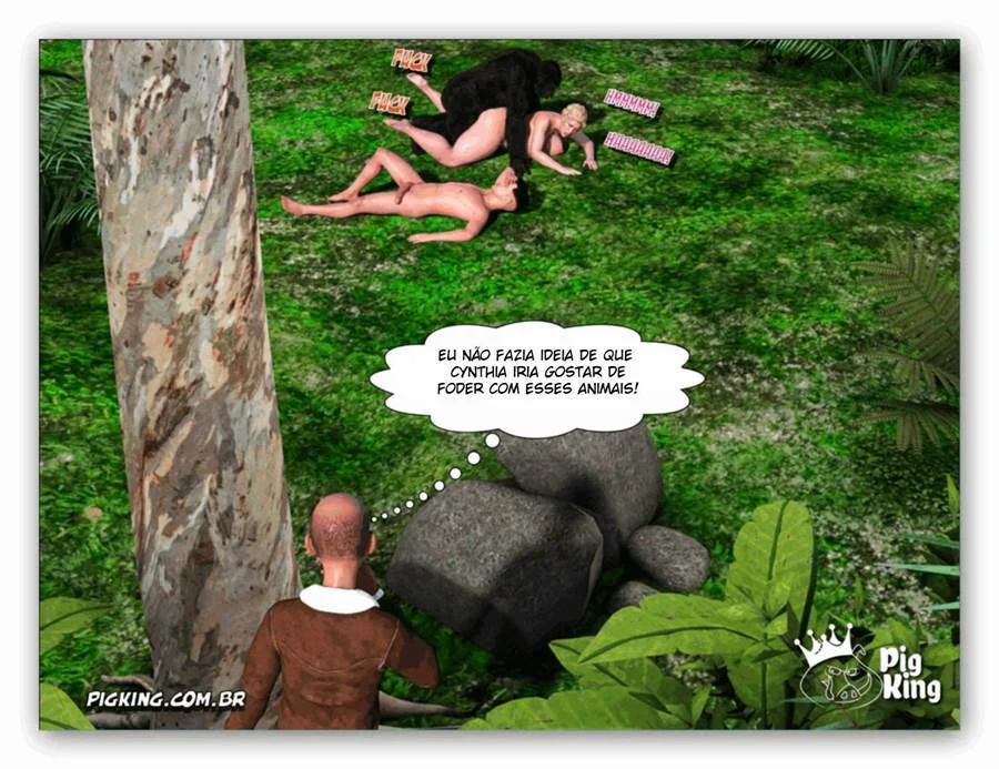 Inferno Proibido: Família em Orgia 3D Desenfreada