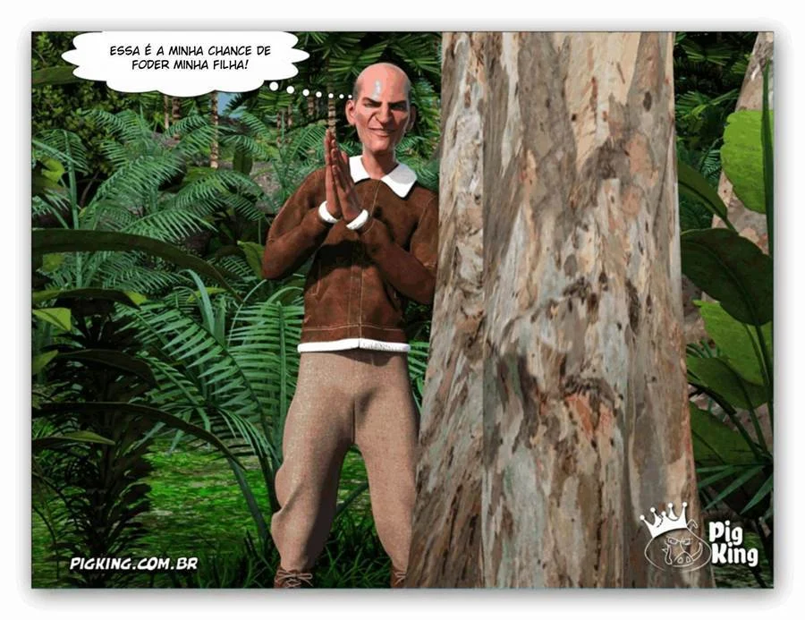 Inferno Proibido: Família em Orgia 3D Desenfreada