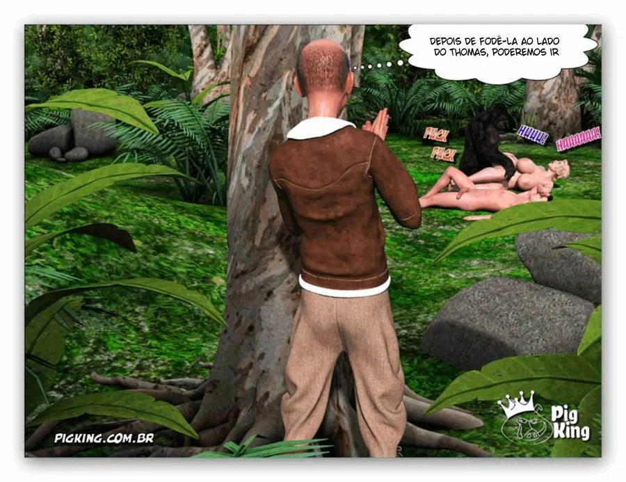 Inferno Proibido: Família em Orgia 3D Desenfreada