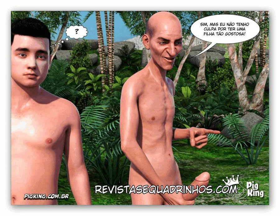 Inferno Proibido: Família em Orgia 3D Desenfreada