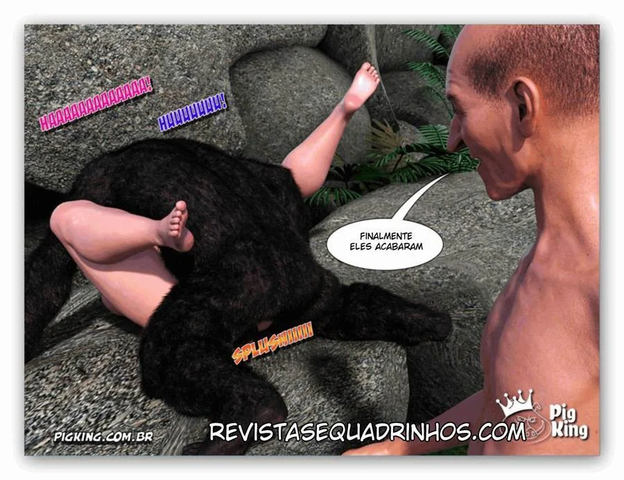 Inferno Proibido: Família em Orgia 3D Desenfreada