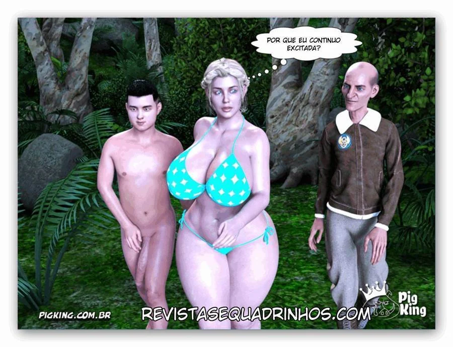 Família Perdida em Orgia de Prazer: HQ 3D Explícita Deixará Você de Pau Duro!