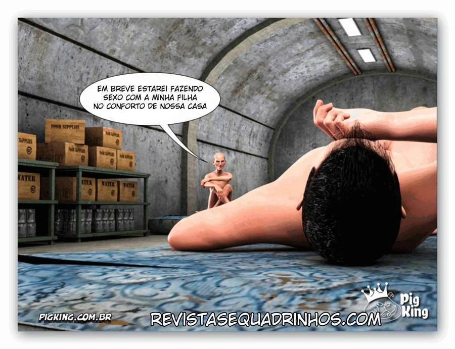 Família Perdida em Orgia de Prazer: HQ 3D Explícita Deixará Você de Pau Duro!